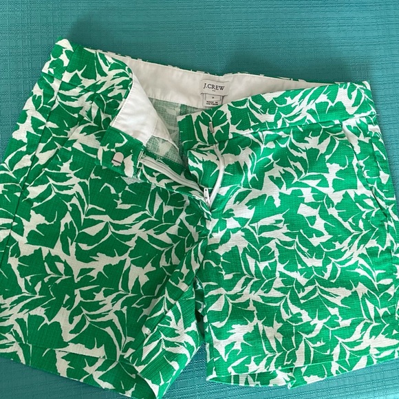J. Crew Printed 5" basketweave short - Picture 2 of 11